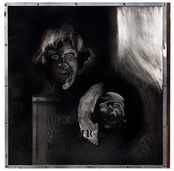 TIMOTHY WASHINGTON (1946 -  ) Triptych.